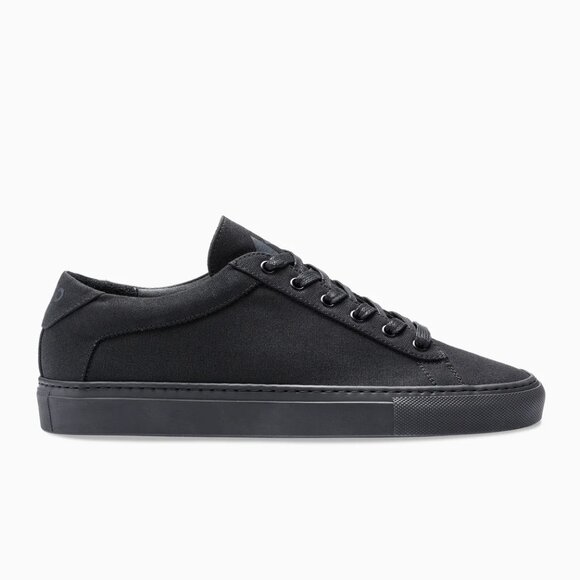 NWT Koio Capri Black Canvas Size 39 - Picture 1 of 7